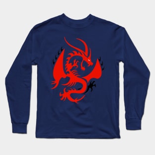 Red Dragon 2 Long Sleeve T-Shirt